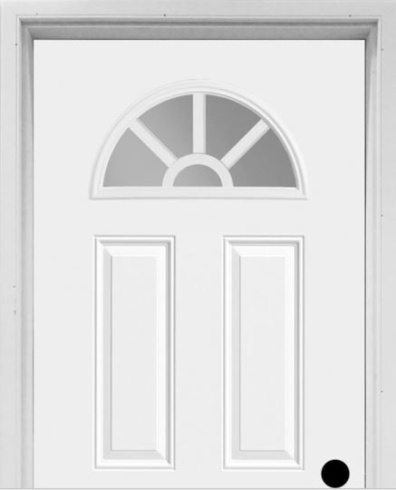Door with window